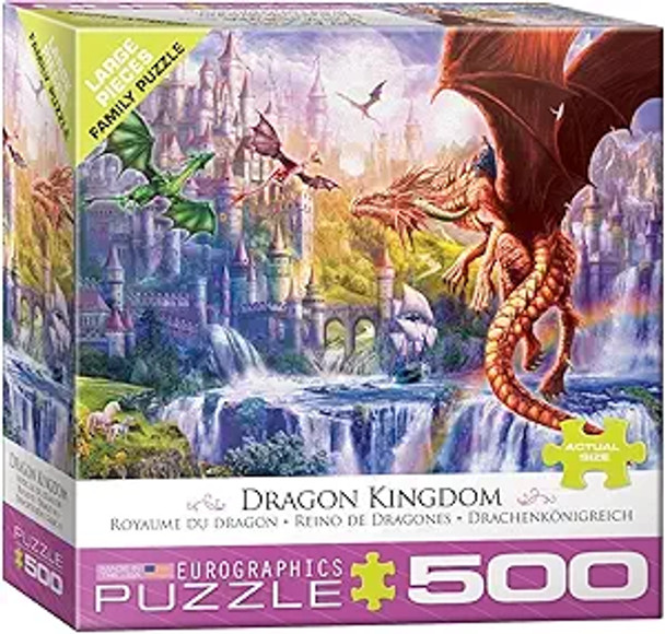 Dragon Kingdom 500-Piece Puzzle