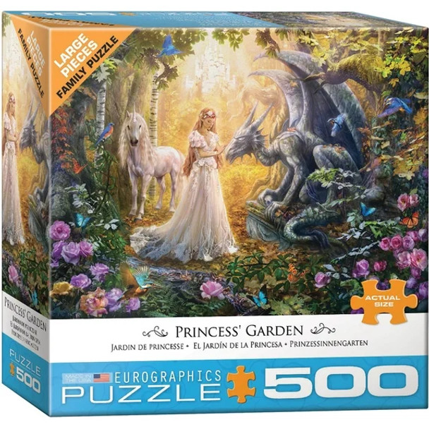 Princess' Garden 500-Piece Puzzle