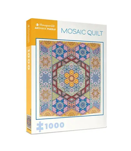 Mosaic Quilt 1000 piece puzzle