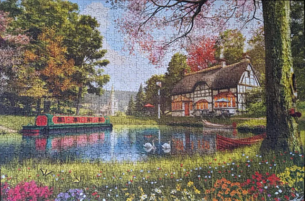 The Valley Cottage 1000 piece puzzle