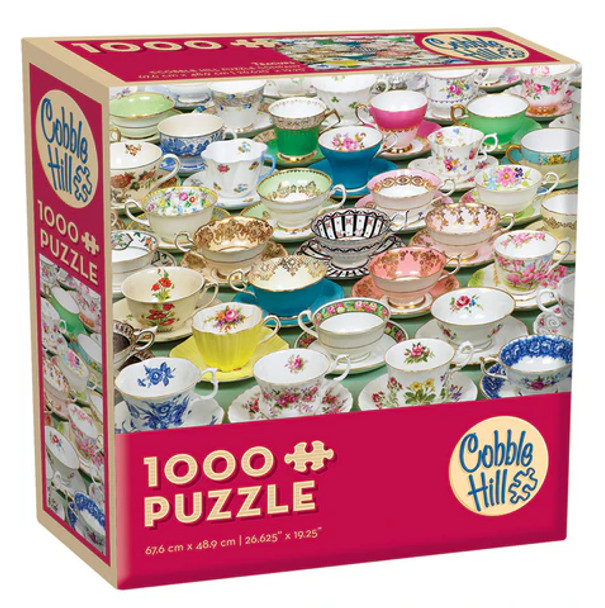 Teacups  1000 piece puzzle