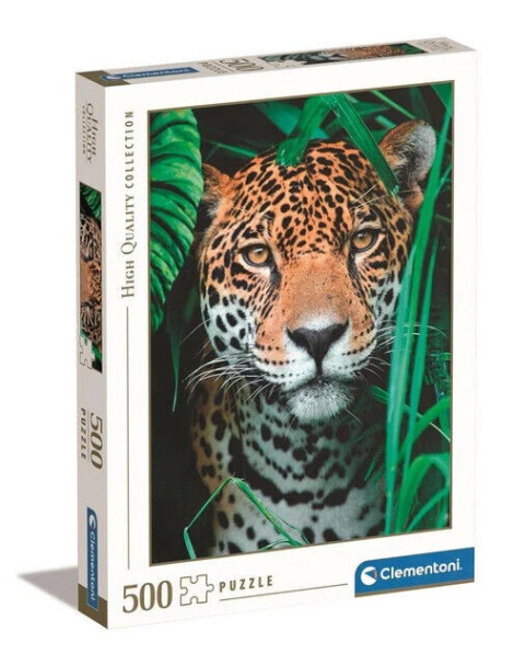 Jaguar in the Jungle 500 piece puzzle