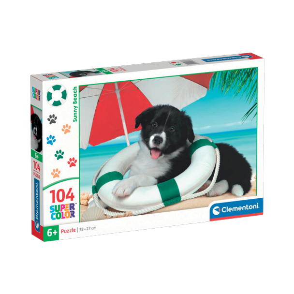 Sunny Beach 104 piece puzzle