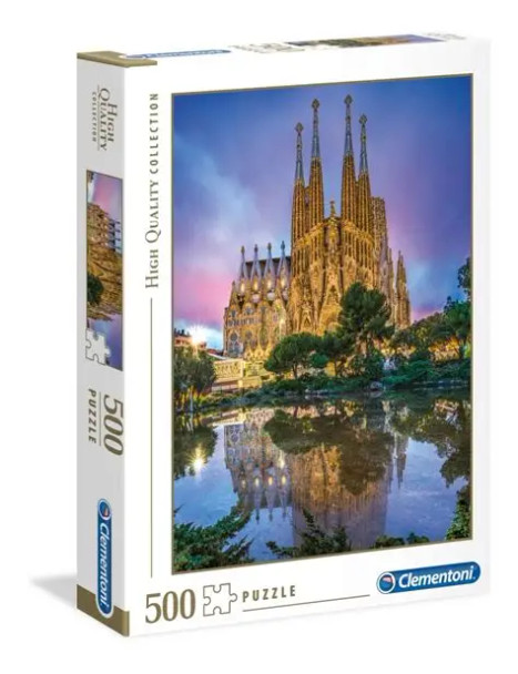 Barcelona-Sagrada Familia 500 piece puzzle
