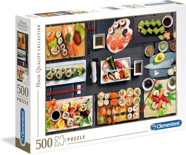 Sushi 500 piece puzzle