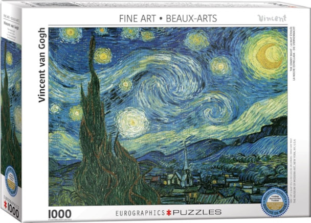Starry Night by Vincent van Gogh 1000-Piece Puzzle