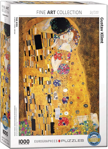 The Kiss by Gustav Klimt 1000-Piece Puzzle