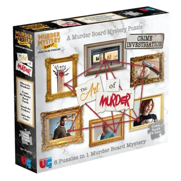 The Art of Murder 6 puzzle in 1 mystery