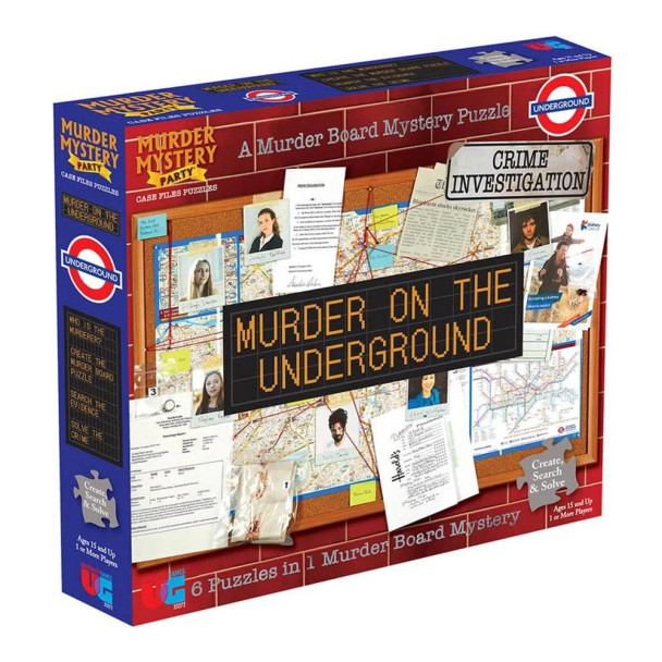 Murder on the Underground Mystery Puzzle