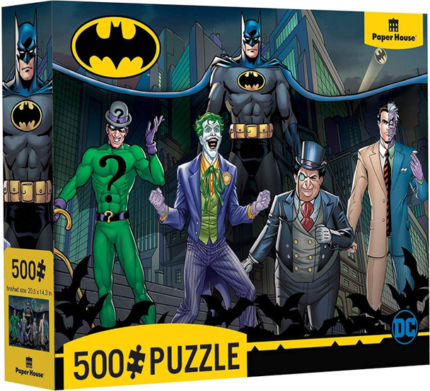 Batman & Villains 500 Piece Jigsaw Puzzle