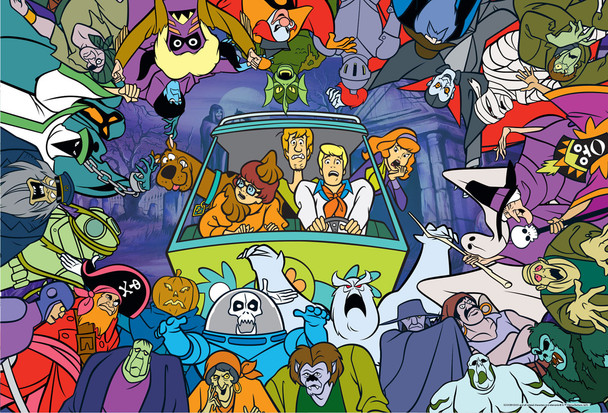 Scooby Doo Classic Monsters 1000 piece puzzle