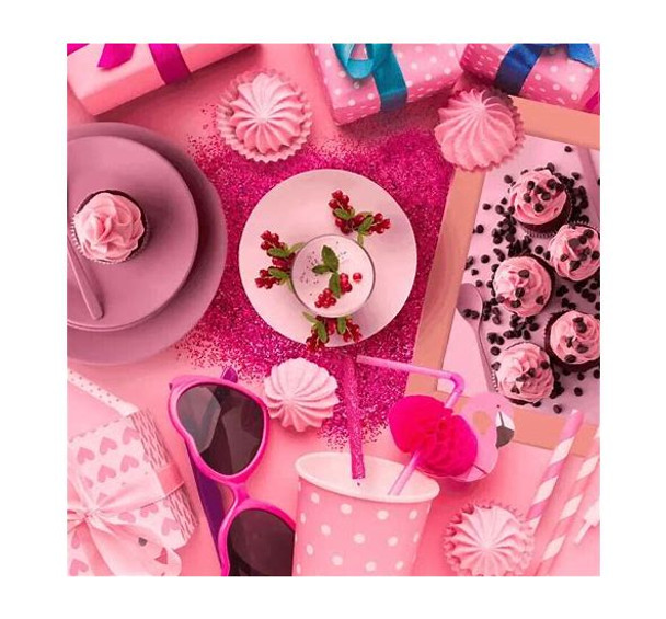 Pink Table Jigsaw Puzzles 500 Piece