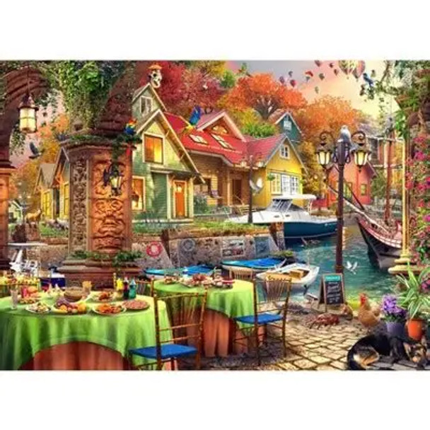 Boat Club Breakfast Jigsaw Puzzles 1000 Piece