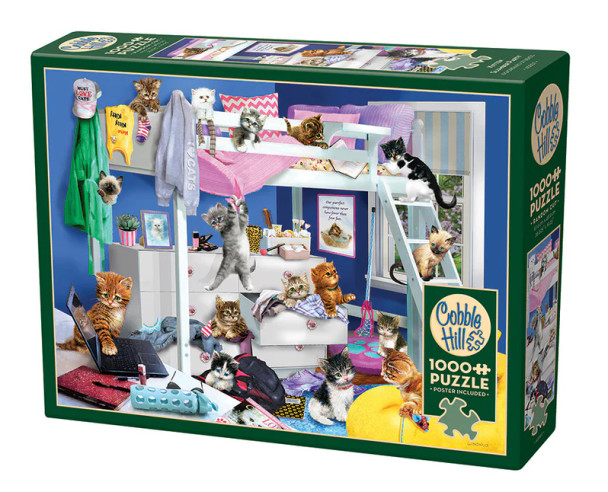 Kitten Slumber Party 1000 piece puzzle