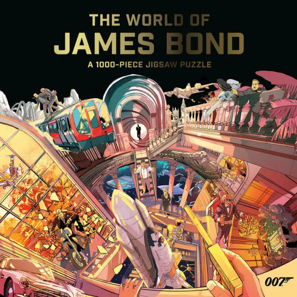 The World of James Bond 1000 Piece Puzzle The World of James Bond 1000 Piece Puzzle