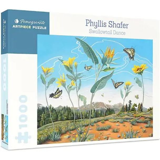 Phyllis Shafer: Swallowtail Dance 1000-Piece Jigsaw Puzzle