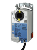 Siemens GLB166.1E Rotary Air Damper Actuator, AC/DC 24 V, DC 0/2...10 V, 10 Nm