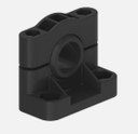Banner SMB18SF 52519 Sensor Bracket 18 mm Swivel, Black VALOX, Mounting Flange