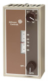 Johnson Controls T22BBC-1C Line Voltage Wall Thermostat, 40-90 Deg F (5-30 C)