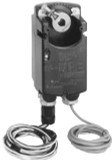 Johnson Controls M9206-BAB-2S Rotary Actuator, 53 in lb 6 nm, 120V, Aux Switch