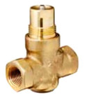 Siemens 599-02021 1/2" 2-Way N/C Stainless Steel Globe Valve Body, Female x Fem