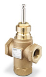 Siemens 599-03198 3-Way 1/2" Flowrite Valve, Cv 1.0, Bronze Trim, F x F Connect