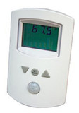KMC Controls STE-8201W80 Digital Sensor, SimplyVAV, Temperature, Occupancy White