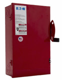 Cutler-Hammer Eaton DG322NGBLORED Safety Switch General Duty 3P 60A 240V Red