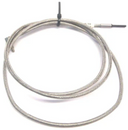 Keyence FU-77T Series 3' Stainless Transmissive Fiber Optic Sensor, Thru Beam