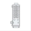 Keyence FS-R3 Manual-Calibration Fiberoptic Sensor, Terminal Block Unit