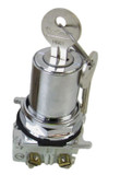 Eaton 10250T15111-1 Keyed Selector Switch, 10250T Series, 30.5 mm, 1NO 1NC