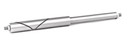 Belimo ZG-JSA-3 1.05" Diameter Jackshaft Adaptor, 12" Long, For Actuator