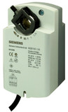 Siemens GQD161.1A Rotary Air Damper Actuator, AC/DC 24 V, DC 0...10 V, 2 Nm