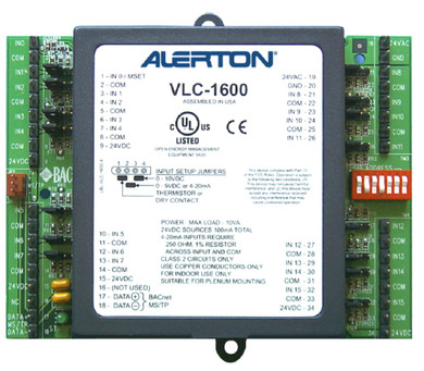 Alerton VLC-1600 VisualLogic Unitary Field Controller, Input Monitoring Device