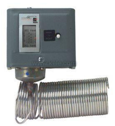Johnson Controls A70GA-2C Two Circuit Temp Control, 35/80F, Diff 3-30, 1NO/1NC