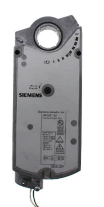 Siemens GGD221.1U Actuator, Spring Return, 142 lb-in, 120Vac, 2-Position Control Siemens GGD221.1U Actuator, Spring Return, 142 lb-in, 120Vac, 2-Position Control