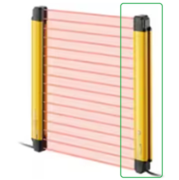 Keyence GL-R52H-R Light Curtain, Main Unit, 52 Optical Axes, Receiver Only