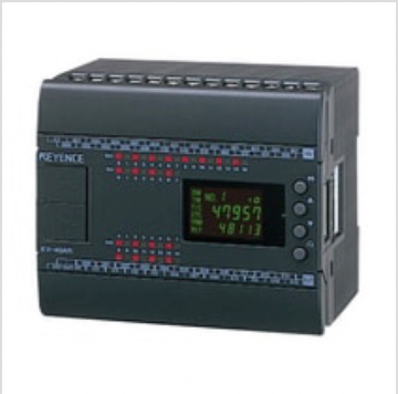 Keyence KV-40AT PLC, Base Unit, AC Type, 24 Inputs and 16 Transistor Sink Output