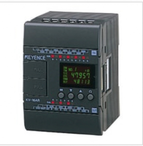 Keyence KV-16DR PLC, Base Unit, DC Type, 10 Inputs and 6 Relay Outputs Keyence KV-16DR PLC, Base Unit, DC Type, 10 Inputs and 6 Relay Outputs