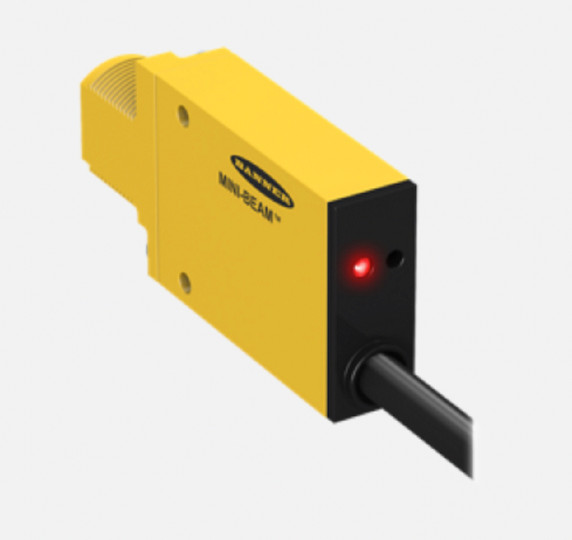 Banner SMA31EL 26059 Mini-Beam Emitter Sensor, Range 30 m, Input 24-240V ac