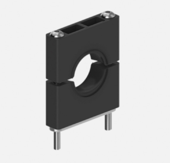 Banner SMB18C 32635 Sensor Bracket Stainless Steel Mounting, Black VALOX, 18mm