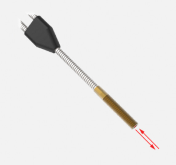 Banner BT23S 17276 Diffuse Mode Bifurcated Glass Fiber Sensor, 36 Long, .125 Dia