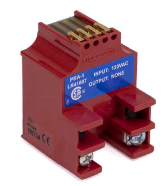 Banner PBA-1 16385 Multi-Beam Sensor 3 4 Wire Power Block, Input 105-130V ac