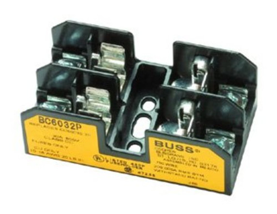 BC6032B | Cooper Bussmann | Class CC Fuseblock, 600V 30A 2-Pole