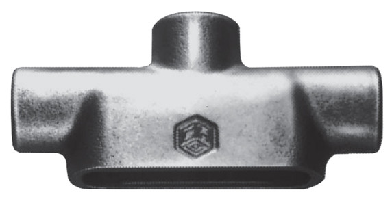 TB27 | Crouse-Hinds | Cast Iron Conduit Body, Type TB, 3/4