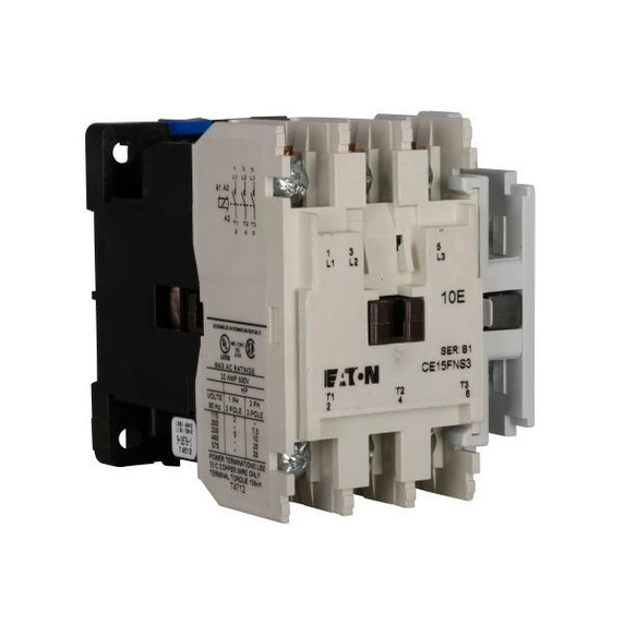 Cutler-Hammer Eaton CE15FNS3AB Freedom Series IEC Contactor, 32A 120V, 3 NO