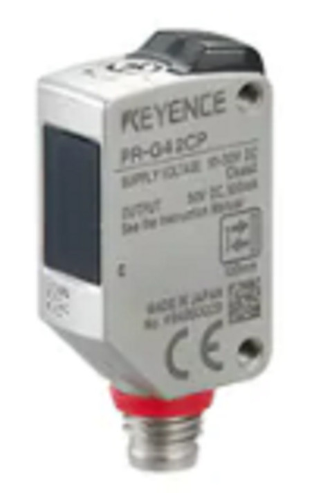 Keyence PR-G41CP Photoelectric Sensor, Rectangular Diffuse Reflective, 500 mm
