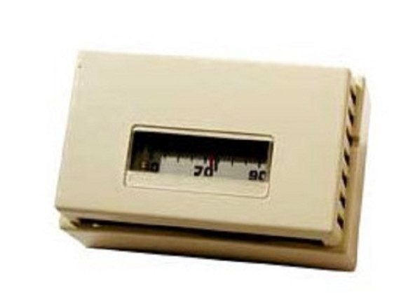 KMC Controls CTE-5103-10 Dual Thermostat, DA/RA, Horizontal Mount, Fahrenheit