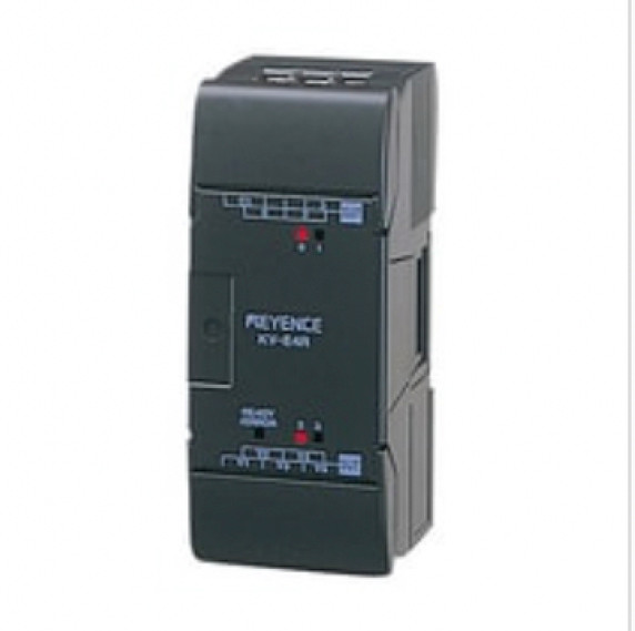 Keyence KV-E4XR Micro PLC / Small PLC, I/O Module, 4 Inputs and 4 Relay Outputs