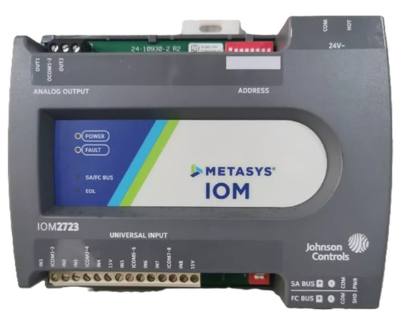 Johnson Controls MS-IOM2723-0 Metasys IOM2723 Input/Output Module Johnson Controls MS-IOM2723-0 Metasys IOM2723 Input/Output Module